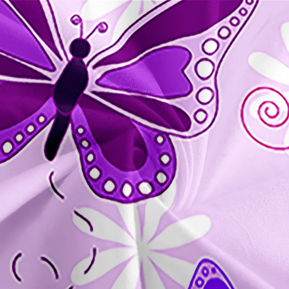 Бабочка пододеяльник комплекты микрофибра постельное покрывало наволочки