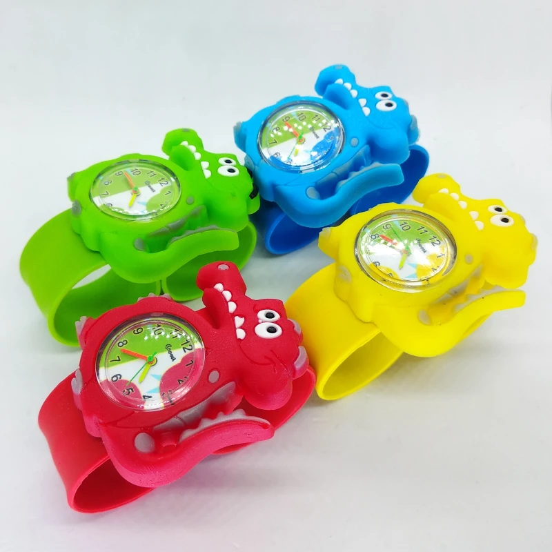 Cartoon Crocodile Watch Children Boys Kids Watches Students Sports Clock Girls Wristband Child Quartz Wristwatch | Наручные часы
