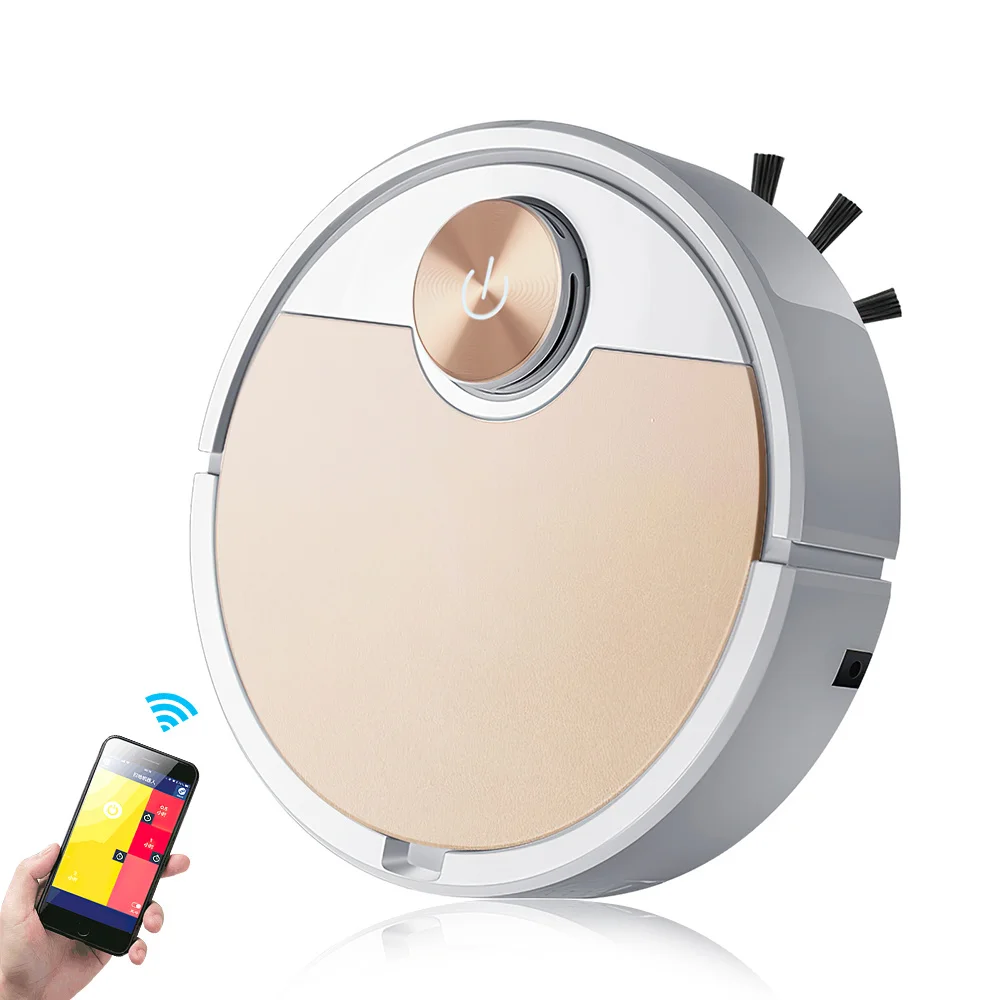 

Robot Vacuum Cleaner Mobile Phone APP Remote Control Smart Vacuum Cleaner Automatic Dust Removal and Sterilization Sweeper
