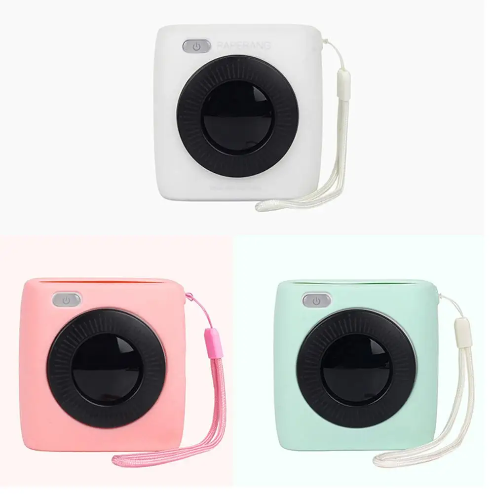 CAIUL защитный чехол Красочный силиконовый мягкий для хранения Paperang P2