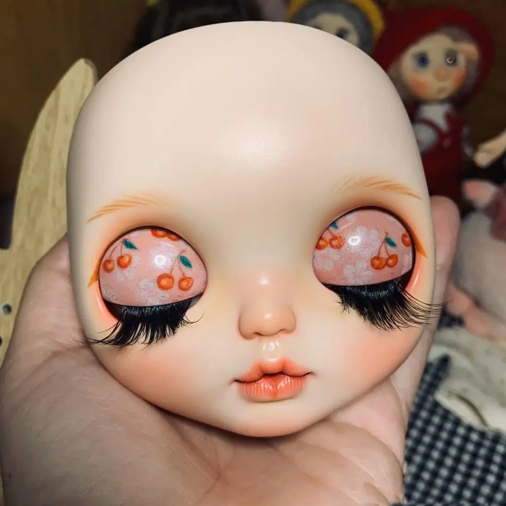 

1/6 BJD 30CM Doll toys 19 joint Top Quality customization doll Nude blyth doll ,face plate with makeup white skin face