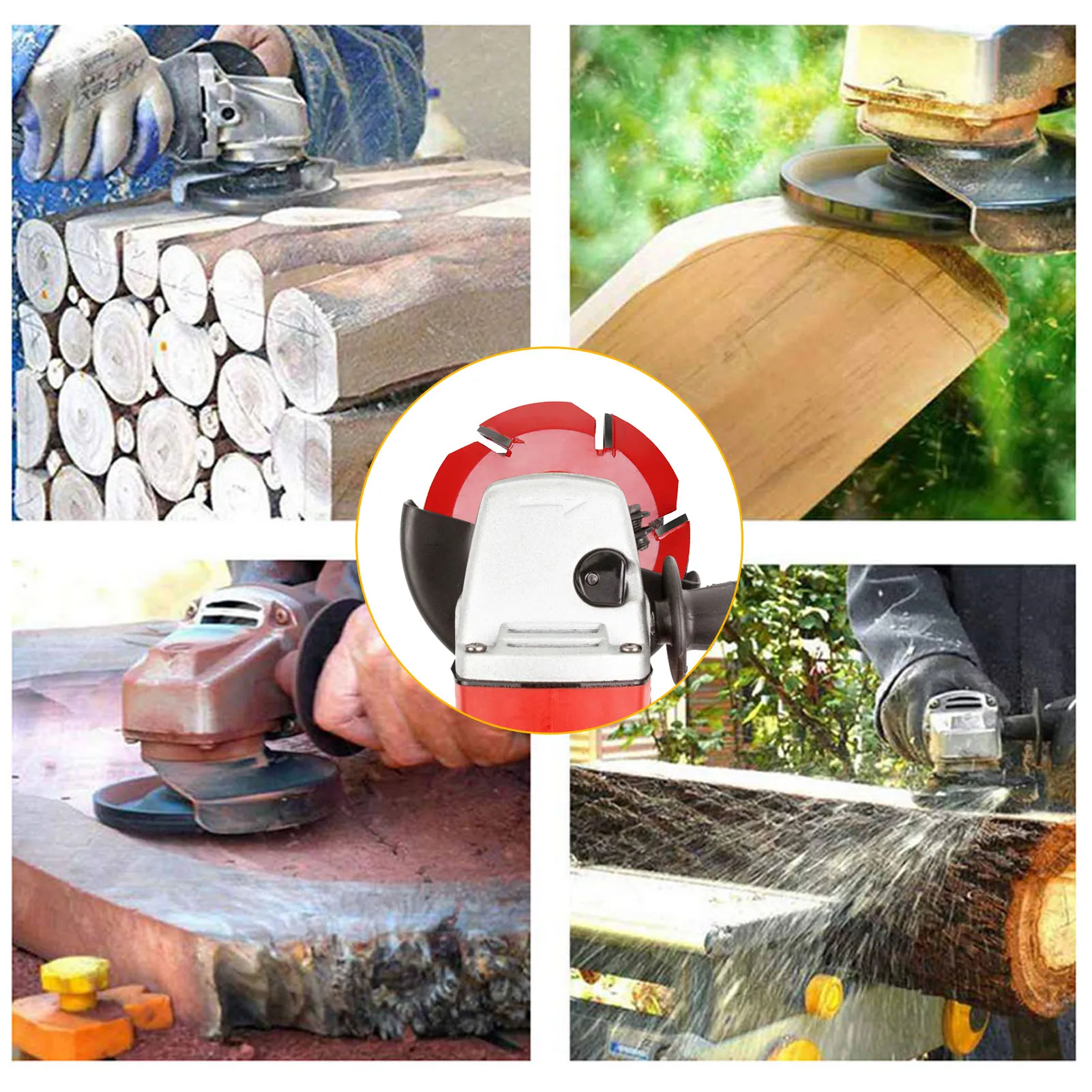 2021 NEW 6-Tooth Milling Cutter Smooth Woodworking Carving Disc Angle Grinder Turbo Round Plane Designer | Инструменты