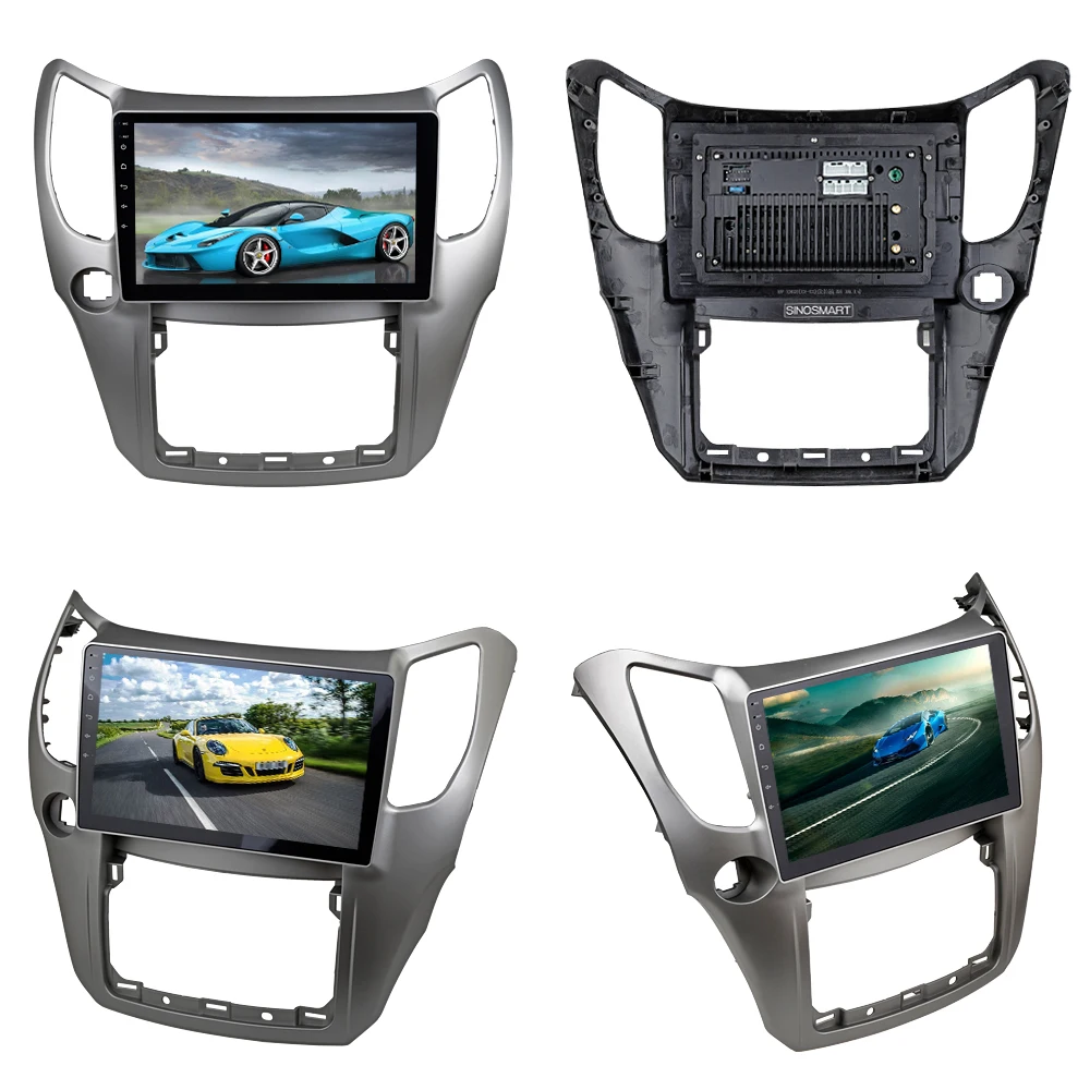 Sinosmart 8 сердечника DSP 48EQ 2Din IPS 2.5D экран автомобильный gps радио навигации плеер для