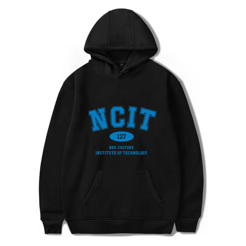 

Толстовка с капюшоном NCT, толстовки NCIT 127, бейсбольная куртка, худи неонакультуры, Kpop с бархатной подкладкой, осенне-зимние толстовки