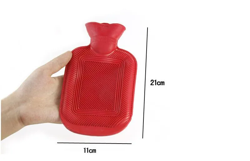 

Child Kids Adult Rubber Hot Water Bag Bottle Pain Relief Bed Hand Warmer Relaxing Heat Therapy