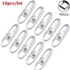 10 шт.упак. 2A микро USB кабель для зарядки для Samsung S7 S6 край S5 S4 A10 Note 4Note 5 J3 J5 J7 Huawei P7 P8 P9 Lite мобильный телефон