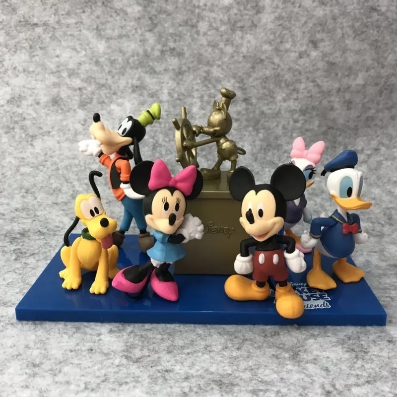 Фигурка героя из мультфильма Минни Дональд Дак ПВХ фигурка Disney Микки Маус Дейзи