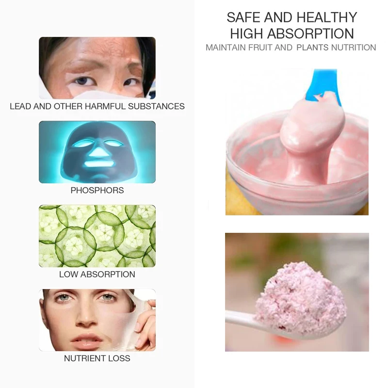 Оптовая цена магазин спа мягкая маска порошок для подачи кожи красота