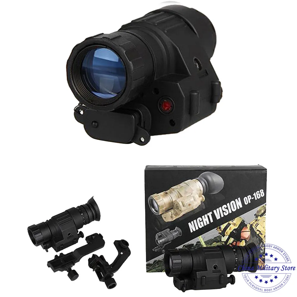 PVS 14 цифровые очки ночного видения ИК монокуляр 200 м инфракрасный Темный телескоп