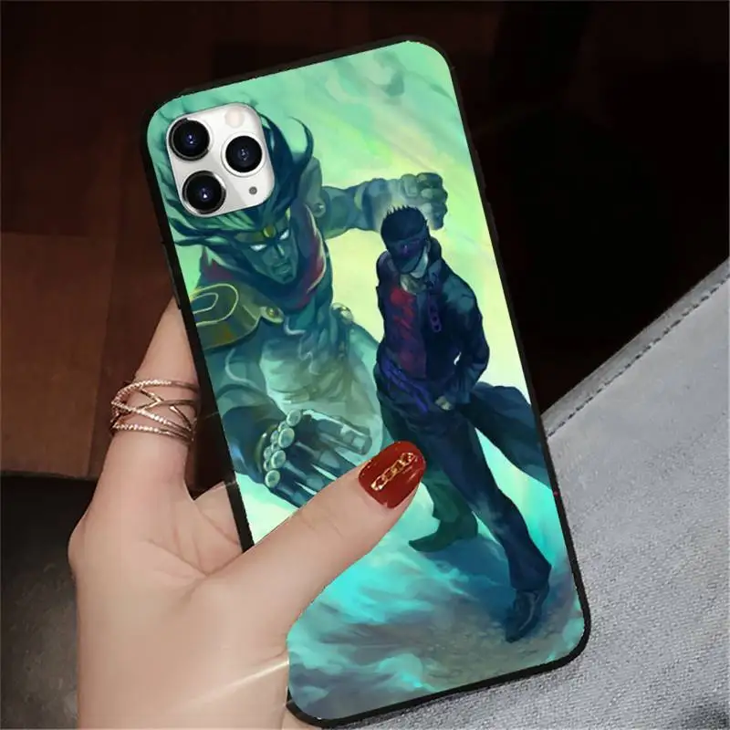 

JoJo Bizarre Adventure Phone Case for iPhone 11 12 pro XS MAX 8 7 6 6S Plus X 5S SE 2020 XR