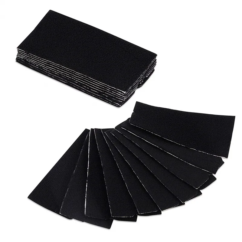 10 шт Черная ткань х 4 см Ткань войлочной с самоклеющийся клей для 3М резиновый