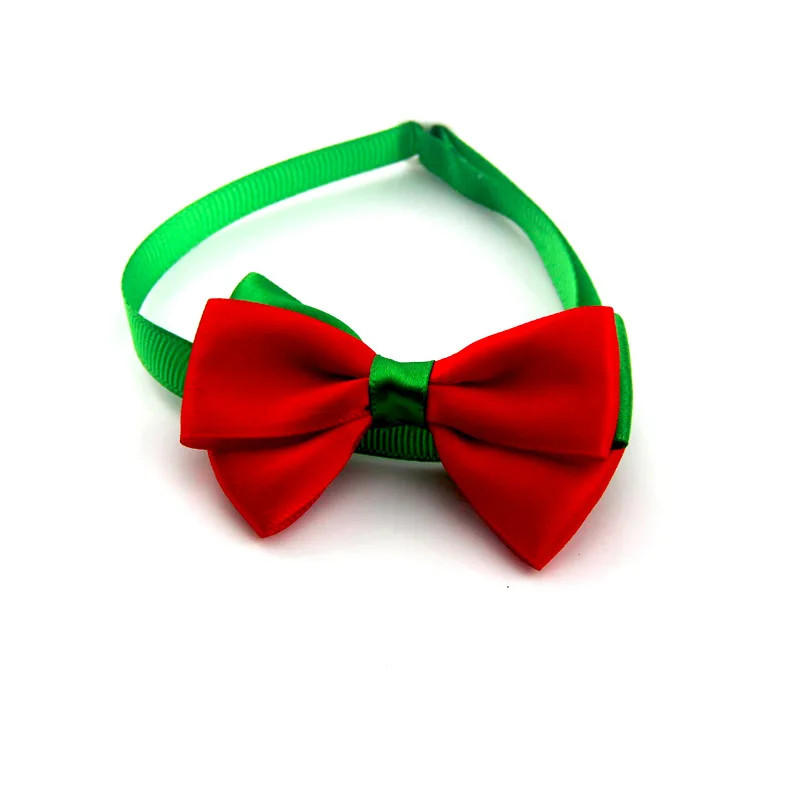 Bow Tie J Счастливого Рождества ошейник для питомца кошки собаки регулируемый галстук-бабочка шейный ремень аксессуары для ухода за собакой товары для домашних животных Рождественский Декор - Цвет: Bow Tie J