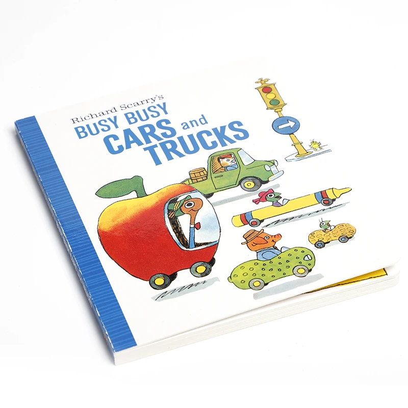 

Richard Scarry's Busy Busy Cars and Trucks Children's original English books