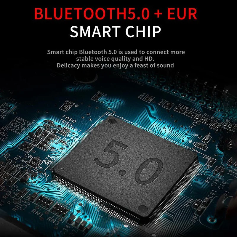 Лучшие предложения Q30 беспроводная Bluetooth гарнитура шейный сабвуфер стерео