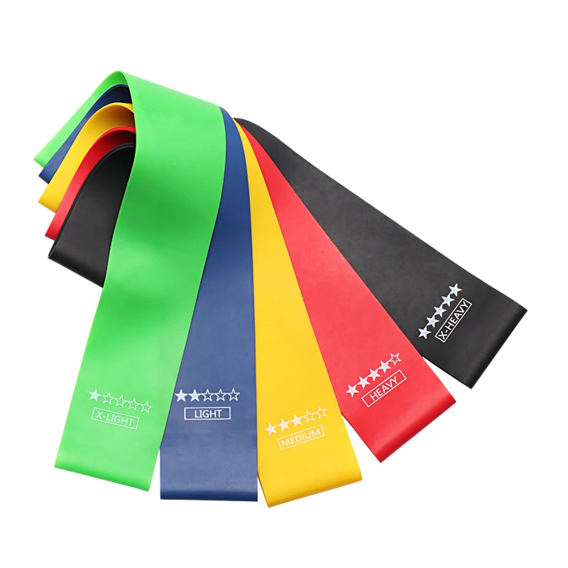 Резиновые ленты для тренировок фитнеса тренажерного зала комнатные и уличные