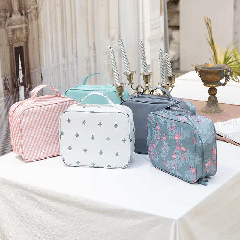 Новая женская многофункциональная сумочка-косметичка органайзер для макияжа