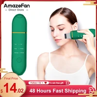 ultrasonic skin scrubber ultrasonic cleaning peeling ems face massager portable beauty device facial cleansing pore tightening