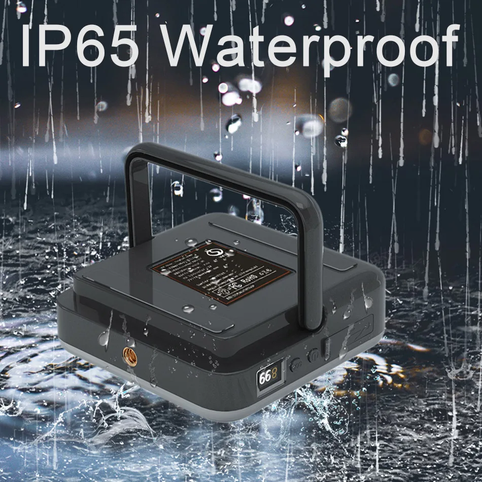 Светодиодный фонарь 13500 мАч светильник онарь для кемпинга наружного освещения