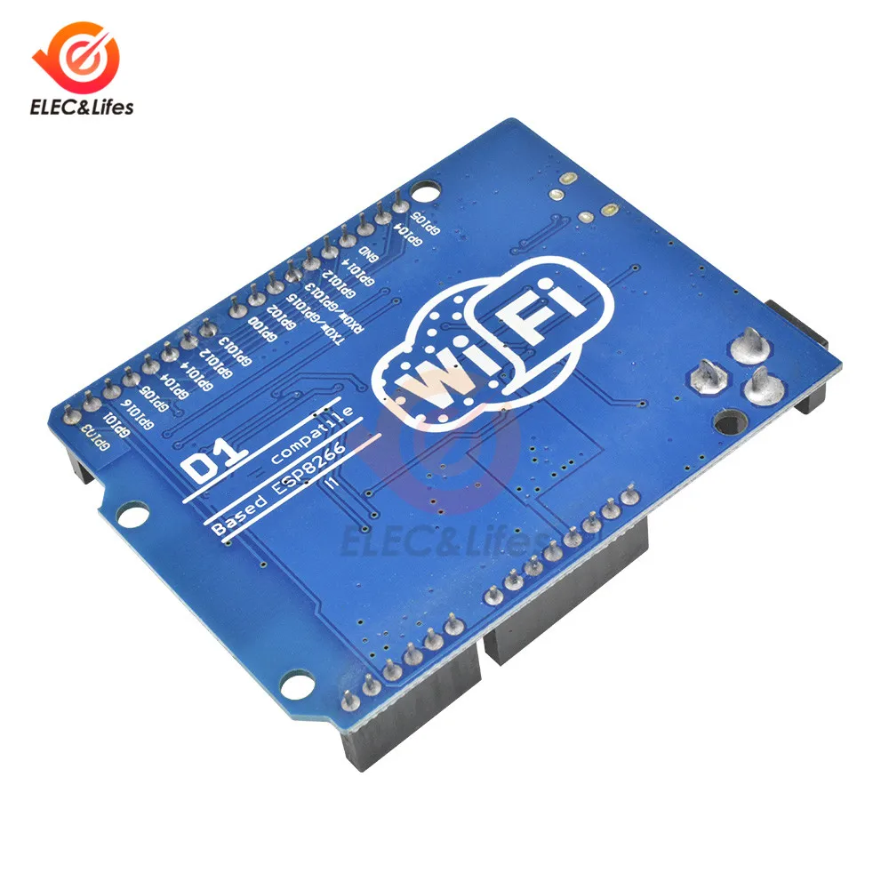 Беспроводная плата разработки для WeMos D1 esp8266 CH340 CH340G Wi-Fi Φ модуль OTA Arduino R3 Micro USB 3 В 5 |