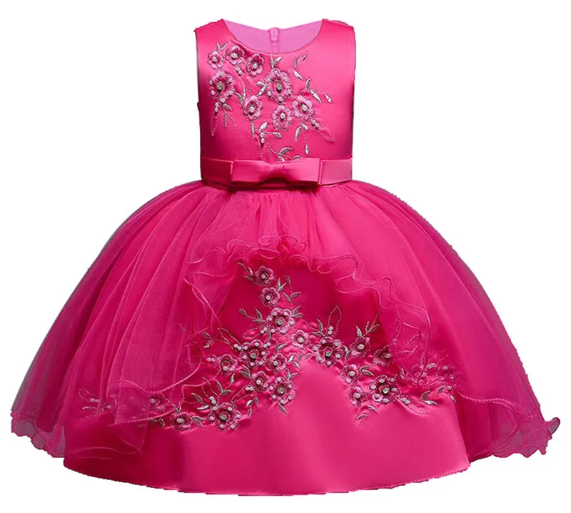 

Baby girl Christmas costume girl dress birthday party dress girl wedding flower girl pettiskirt clothing cotton children
