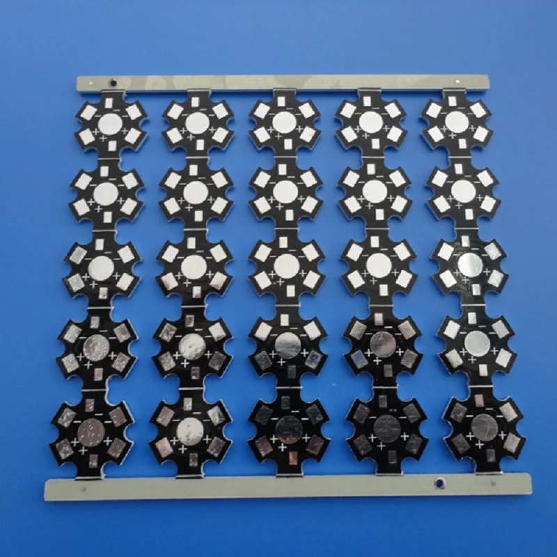 

CLAITE 25 PCS High Power 20MM RGB PCB Board Heat Sink Aluminum Base Plate For 1W 3W 5W Single LED Bead
