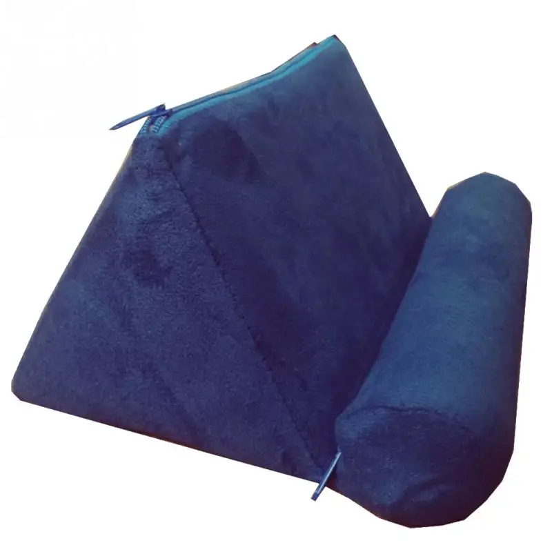 Sapphire Blue Портативный держатель для подушки из губки, подставка для планшета, настольная регулируемая поддержка, стабильный, многоугольный, универсальный, эргономичный - Цвет: Sapphire Blue