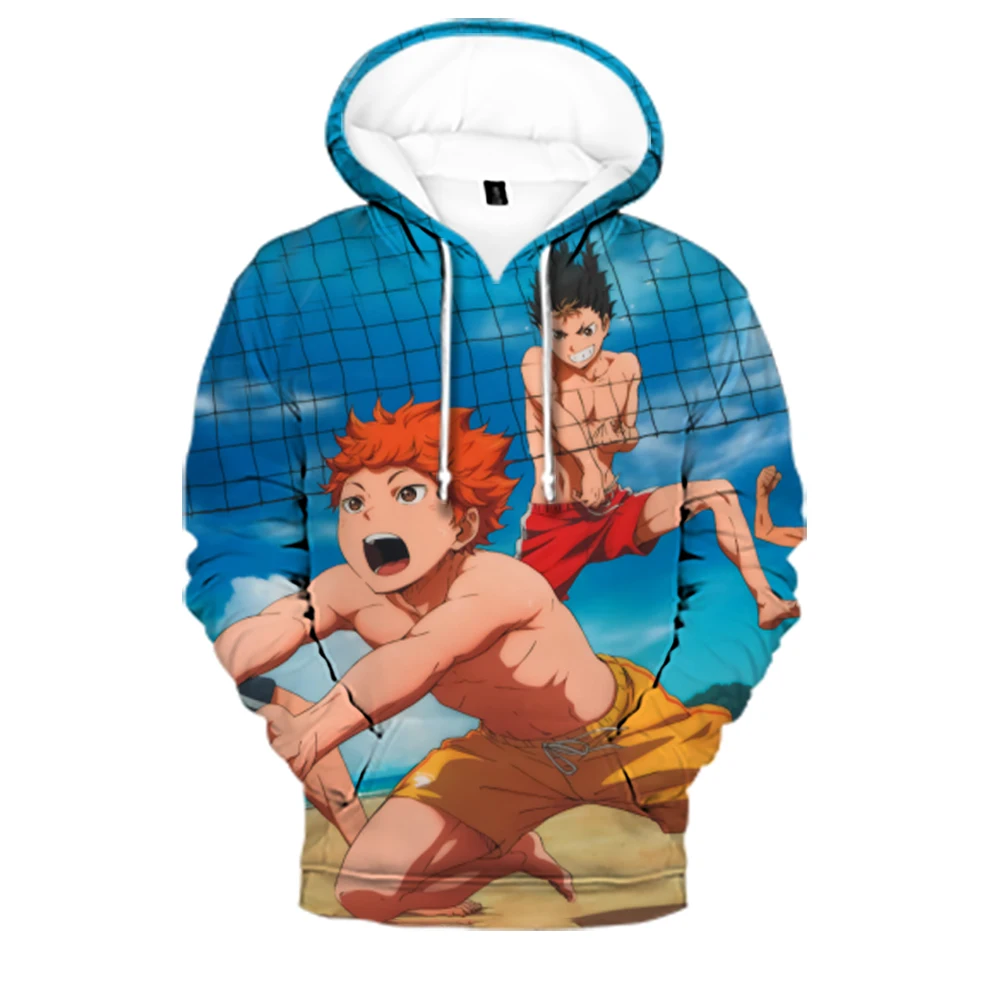 

Горячая Распродажа Haikyaa! Толстовка с капюшоном, толстовки с 3D принтом, популярный спортивный костюм в стиле Харадзюку, мужские и женские пул...