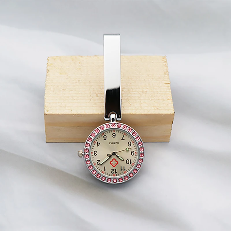 Nurse Watches Diamond-studded Nurse Hanging Watch Simple Hospital New Pocket Medical Watch Fashion Doctor Clocks