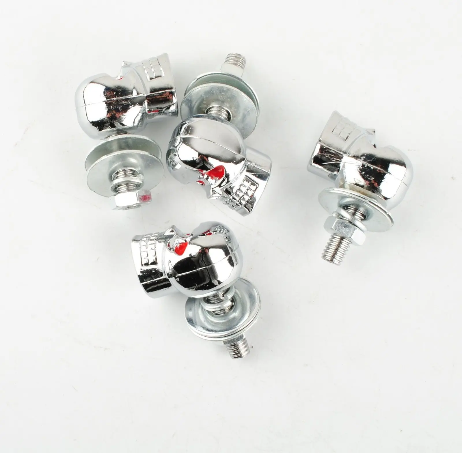 Бесплатная доставка 4 шт. хромированная рамка для номерного знака болт крепеж в