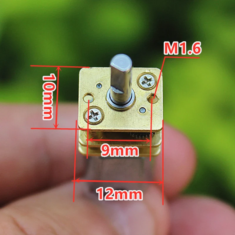 10 шт потребительских упаковок для микро N20 Шестерни мотор редуктор постоянного