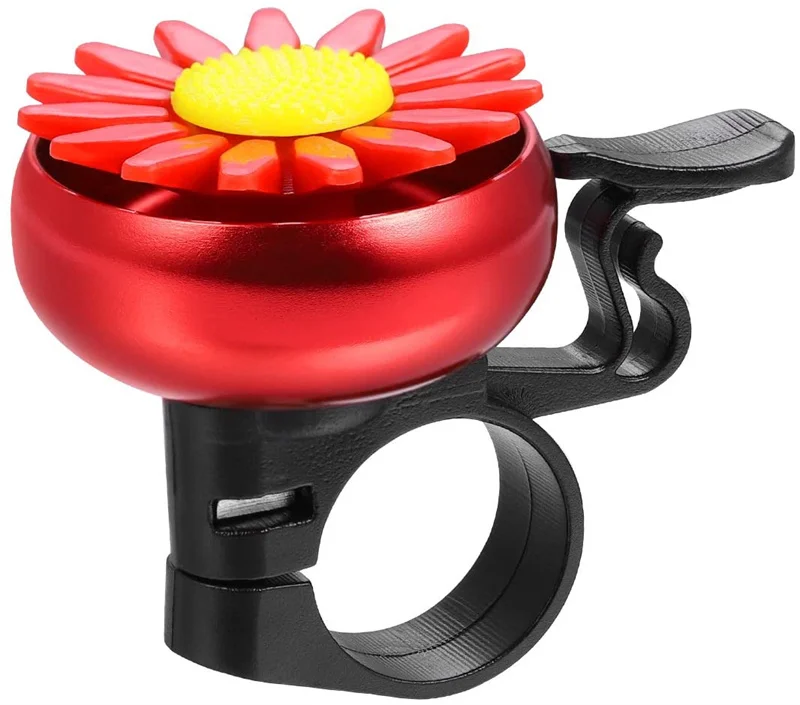 

Bicycle Bell Chrysanthemum Sunflower Bell Cute Bike Small Bell Sunflower Shaped Bicycle Bell Children's Bicycle Sunflower Bell