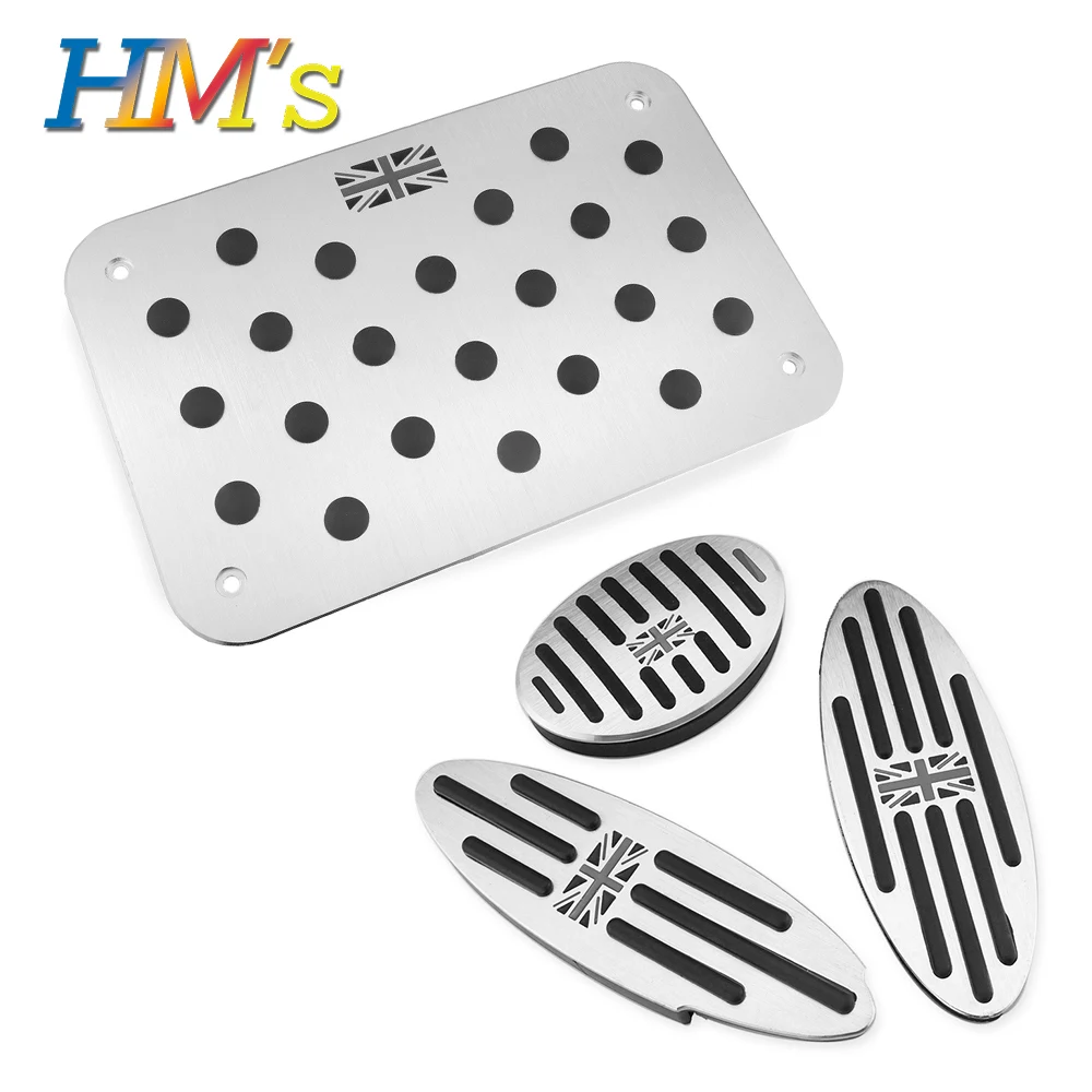 

For MINI Cooper R55 R56 R57 R58 R59 R60 F54 F55 F56 F57 F60 Countryman Automatic Gear Model Foot Pedal Sticker Covers Floor Mat