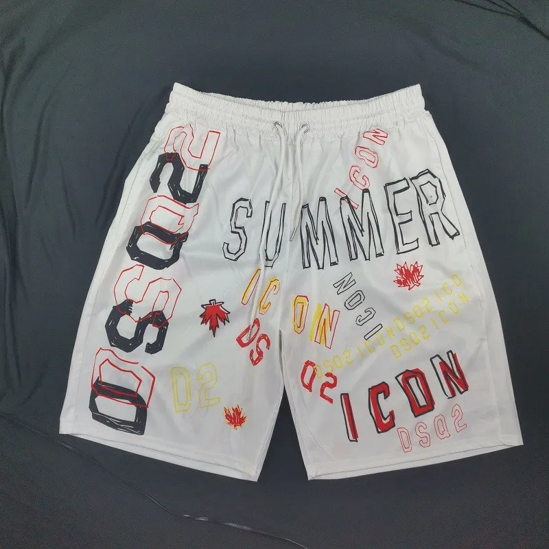 

Man Summer Muscle Fitness Sports Shorts Training Quick-Drying Printing Shorts Men's Leisure Jogging Outdoor Beach Pants