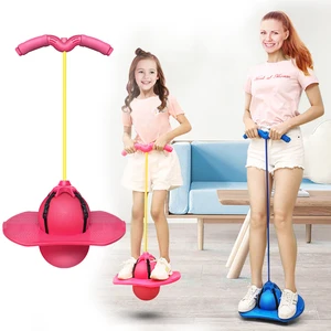 Bouncing Ball With Handle And Pump Balance Platform Bouncy Jump Pogo
Ball For Kids Playground Sports Workout Competition Toy