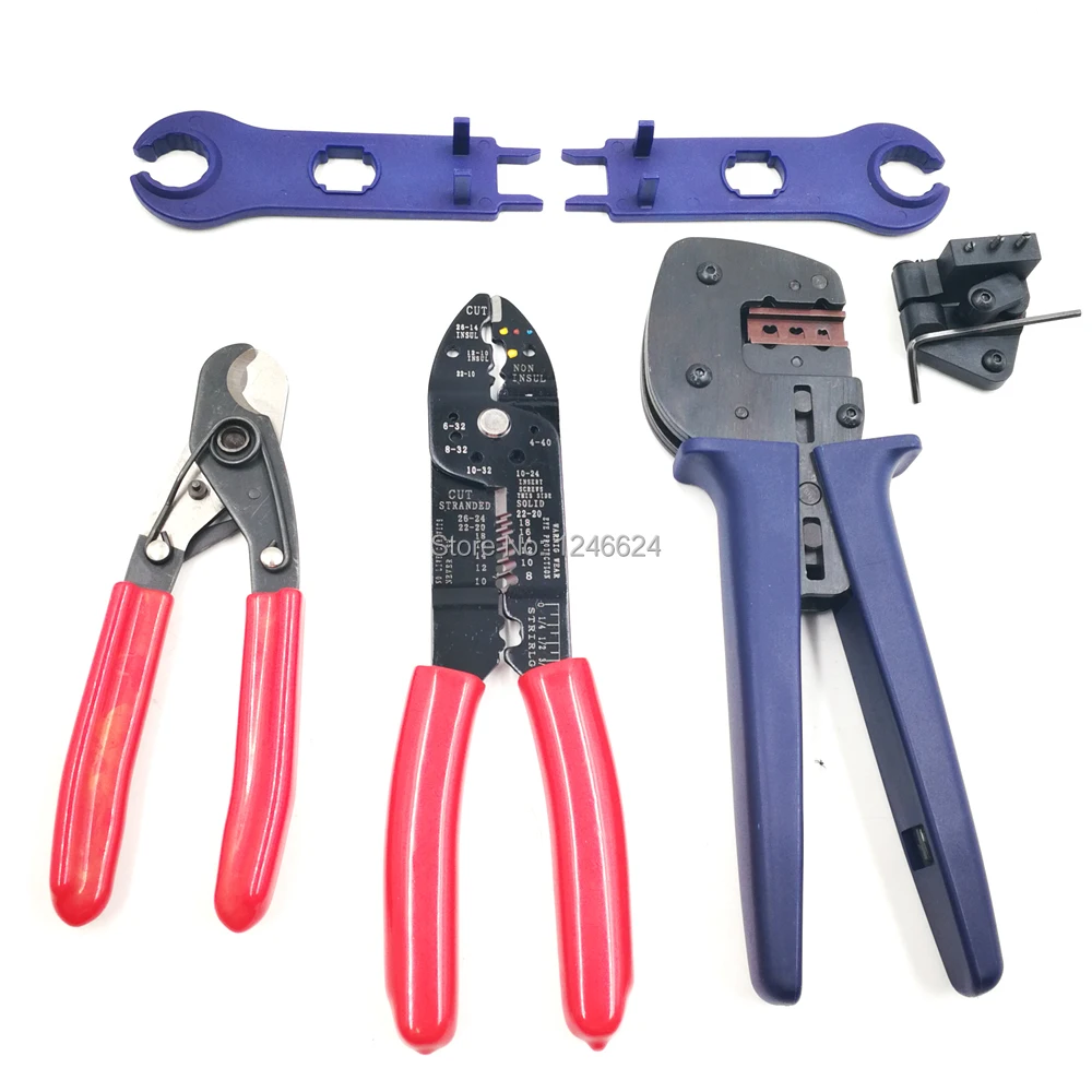 A2546BS crimper set combination crimping capacity 2.5 4 6mm2  Use for Installing MC3 Dies and fixed locator