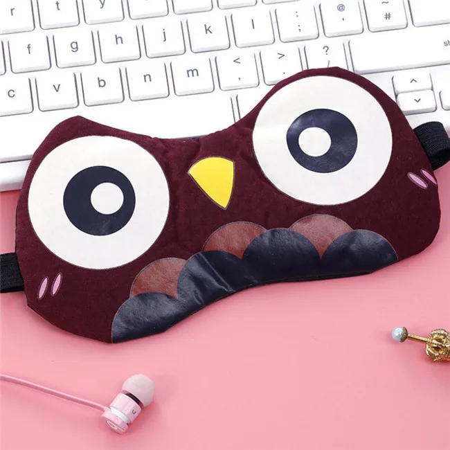 Новое поступление Корейская Милая накладка на глаза мягкая для сна путешествий