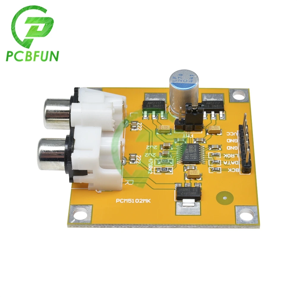 DC 5V 10V PCM5102 DAC аудио декодер I2S плеер в собранном виде доска 32Bit 384K за ES9023 PCM1794 для