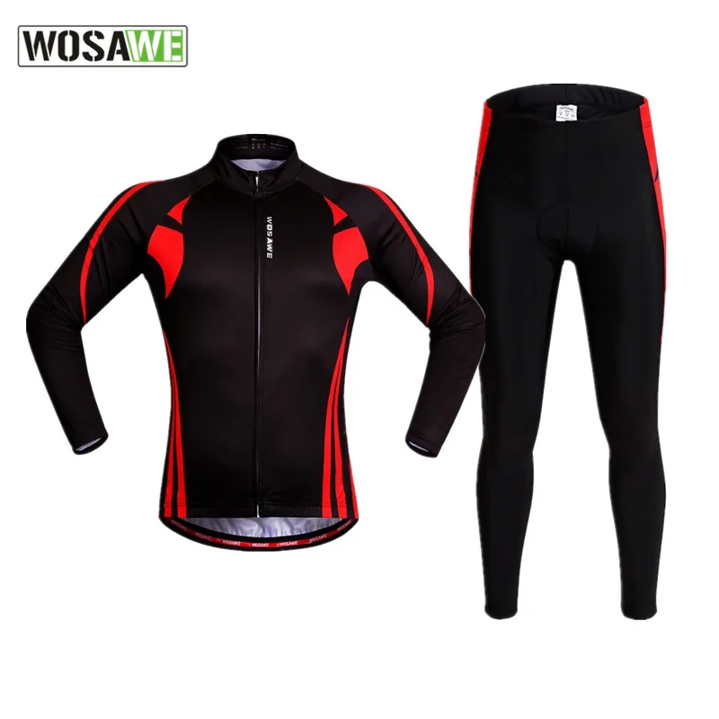 WOSAWE новые осенние весенние мужские горные велосипедные трикотажные с длинным