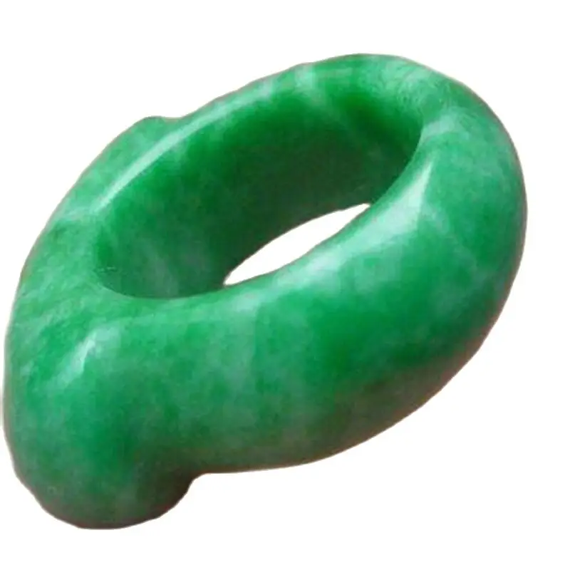 Китай изысканное зеленое нефритовое кольцо для большого пальца (2 0 мм) | Дом и сад