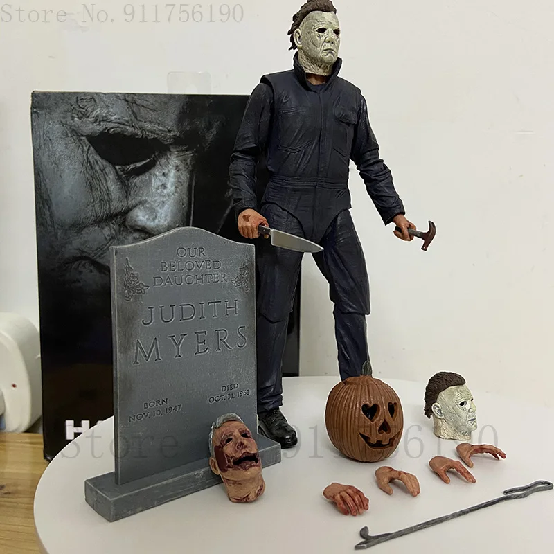 

Michael Myers Figure NECA Figure PVC Halloween Gift Ultimate Collectable Toys Christmas Doll