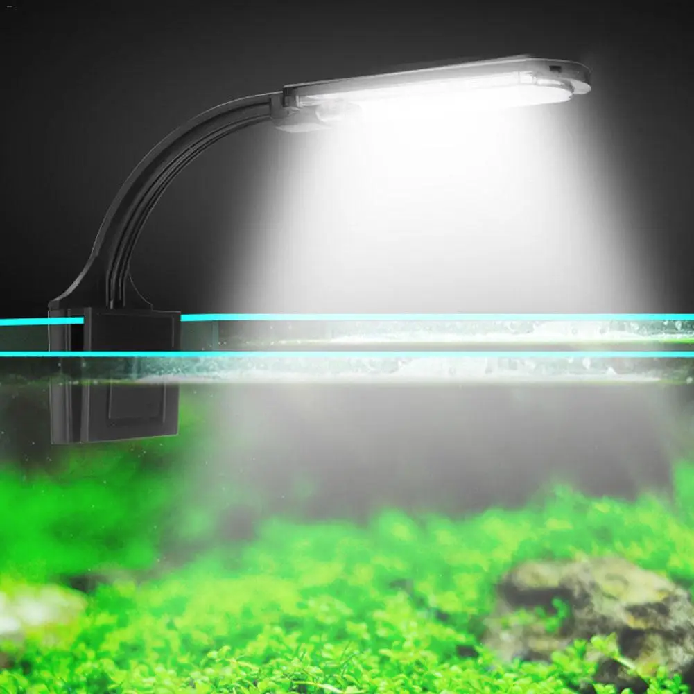 Супер тонкие светодиодные аквариумные лампочки клип на светодиодный освещение