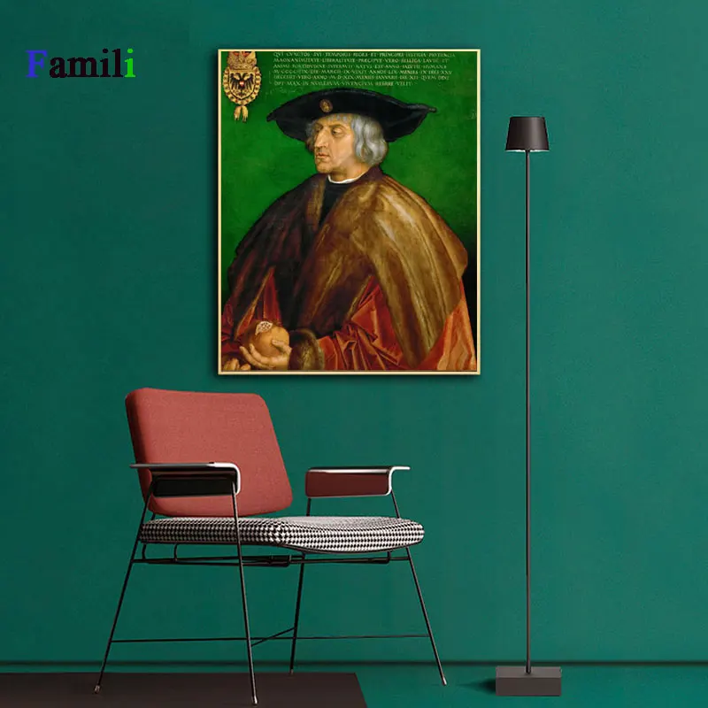 Картина на холсте в винтажном классическом стиле Куадрос Постер художественные