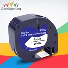 Лента для этикеток Dymo LetraTag LT100H, 91200 дюйма, 1 шт.