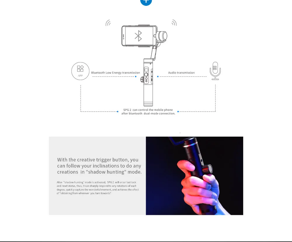 FeiyuTech SPG2 карданный 3-осевой Ручной Стабилизатор для смартфона iPhone X 8 7 OPPO samsung ViVO телефоны для смартфона с защитой от брызг