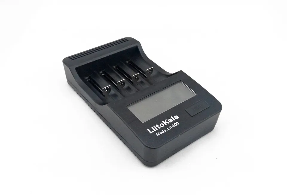 Liitokala Lii-400 LCD 3.7V/1.2V AA/AAA 18650/26650/16340/14500/10440/18500 Battery Charger with screen+12V 2A Adapter USB 5V1A |
