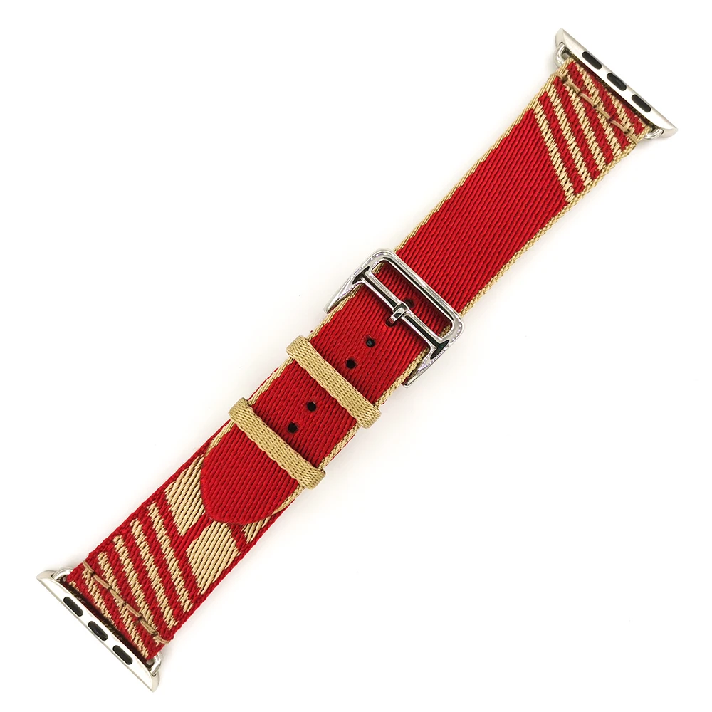 Nylon Watch Strap 41mm 45mm for Apple Watch 38mm 42mm Braided Watch Band for iWatch 7 SE 6 5 4 3 44mm 40mm Bracelet Correa