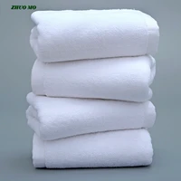 5pcs white hotel 100 cotton towel 3030cm soft high quality absorbent 60g hand towel bathroom for home naby shower towel h39