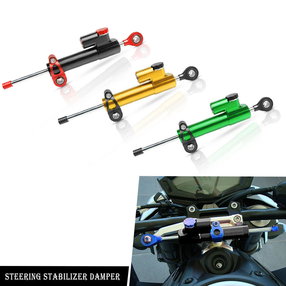 

For Kawasaki ZX-6 ZX6 2022 2021 2020 2019 2018 Allyears Steering Stabilize Damper Bracket Mount Kit Universal Motorcycles Parts
