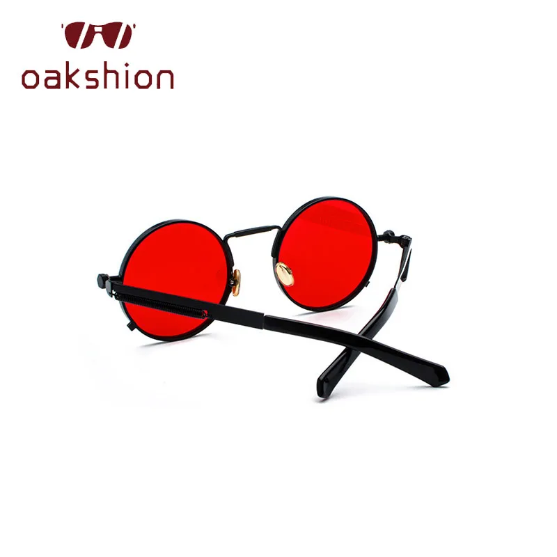 Солнцезащитные очки oakshion для мужчин и женщин винтажные круглые зеркальные