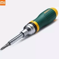 xiaomi dual purpose ratchet multi function screwdriver set 19 in 1 replaceable ratchet hand with mi home screwdriver